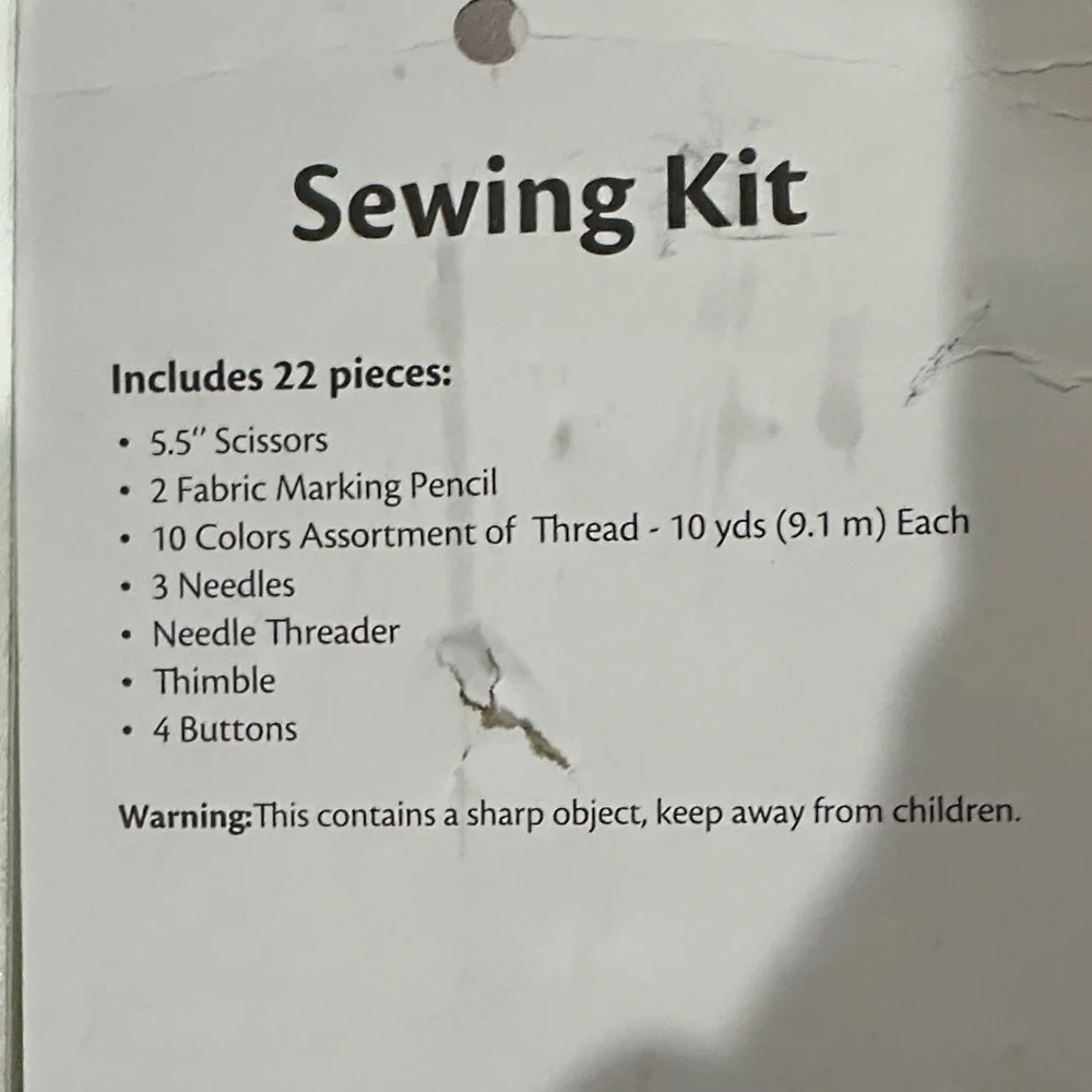 Sewing Kit and Thread Set - Multi-Color - Picture 3 of 12